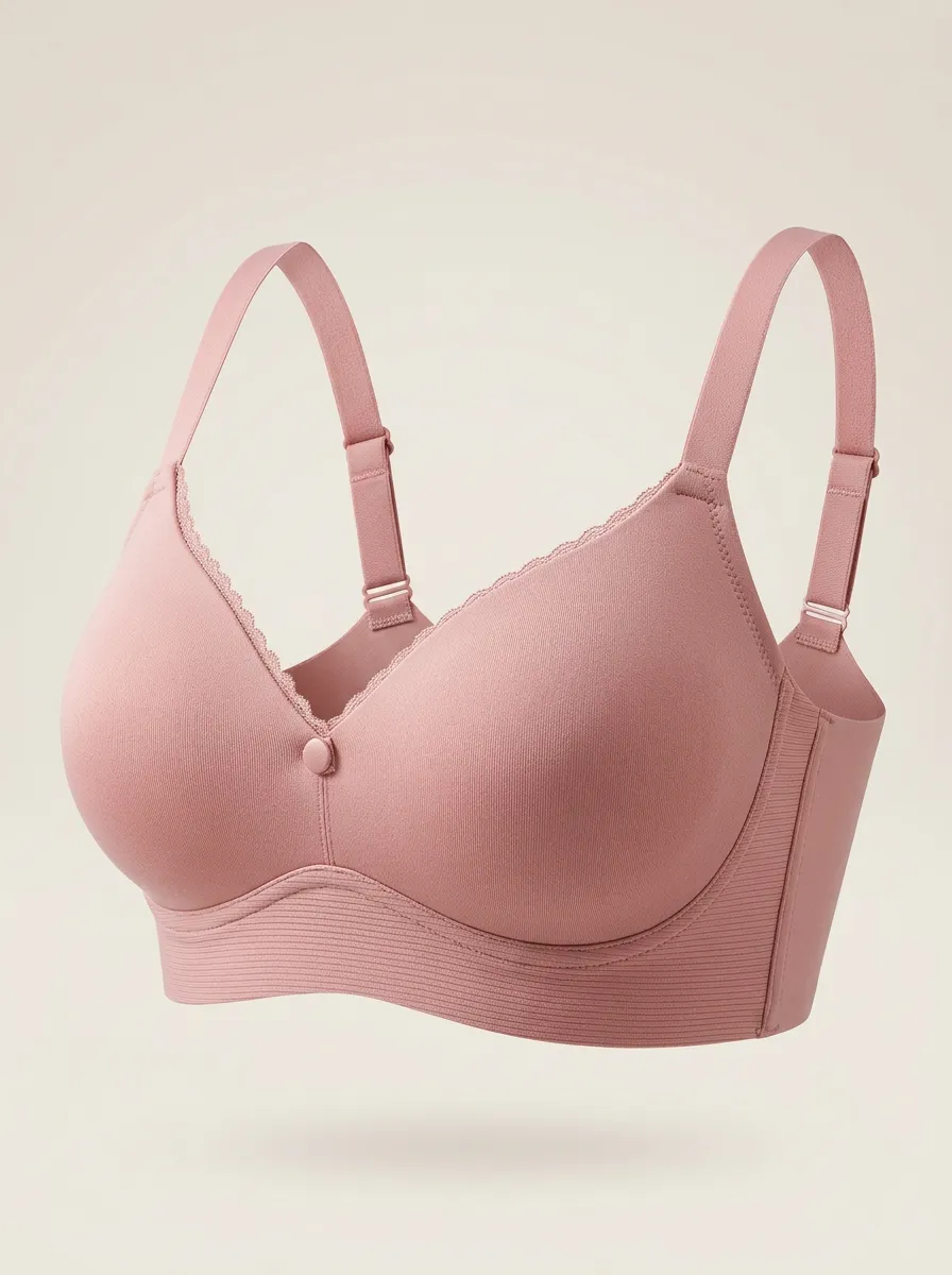Essential Wireless Lace Trim Lace Everyday Edit Women's Bra