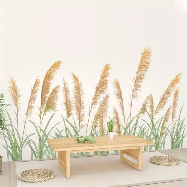 Pampas Grass Wall Stickers