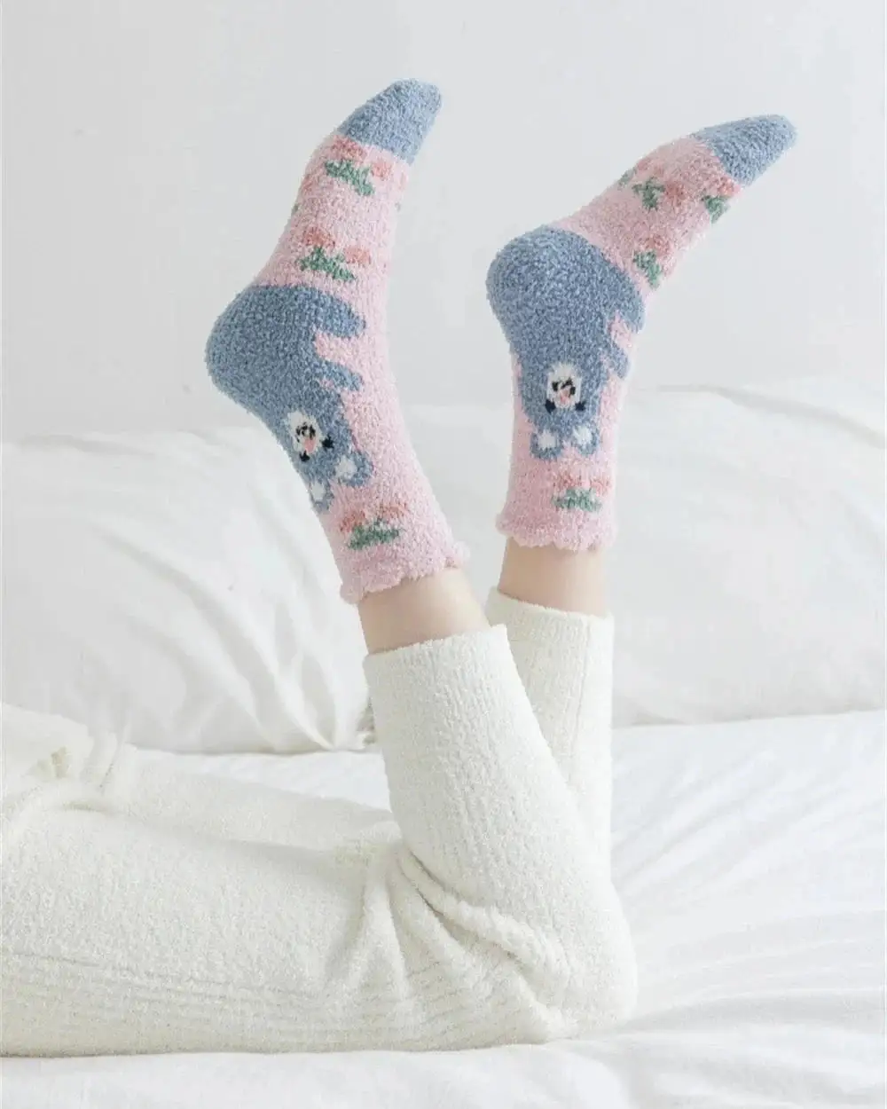 Cozy Plush Knee High Socks
