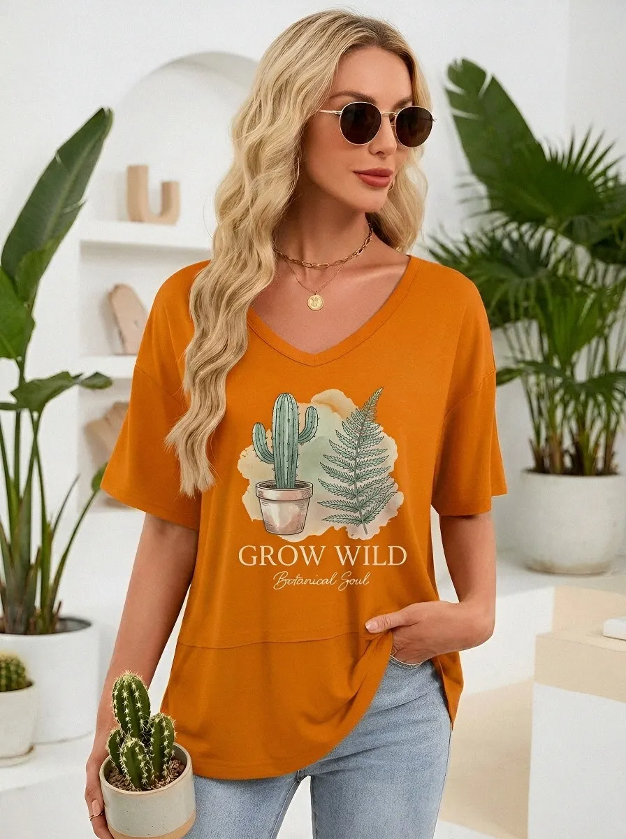 Plant Lover Cactus T-Shirt