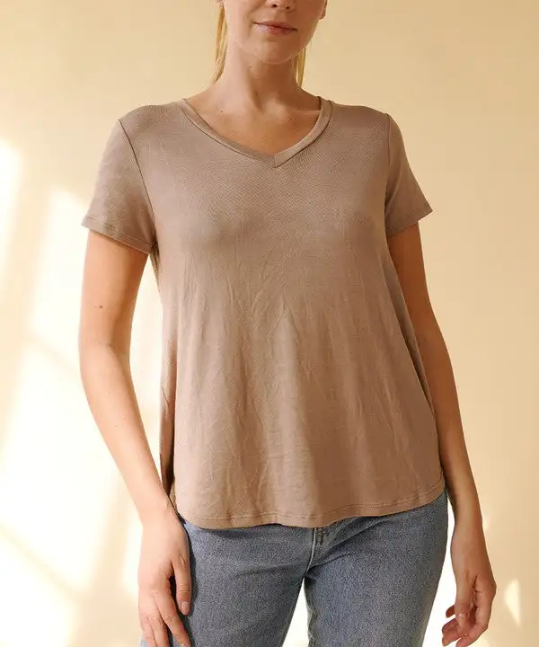 Bamboo Classic V Top Tee