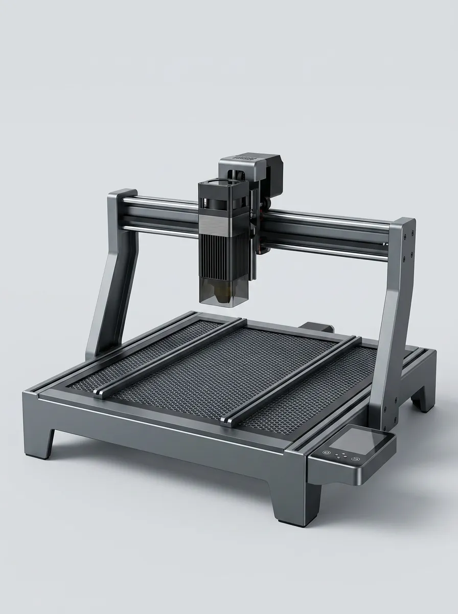 Metal-Frame Desktop Laser Cutting and Engraving Machine for Woodworking Projects