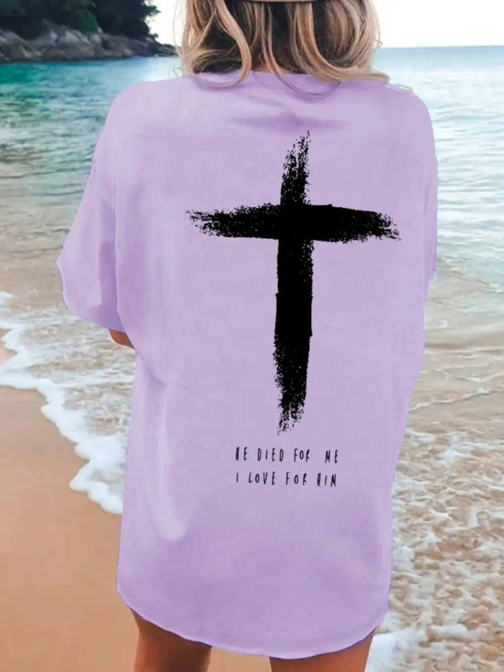 Women Vacation Slogan Graphic T-Shirt
