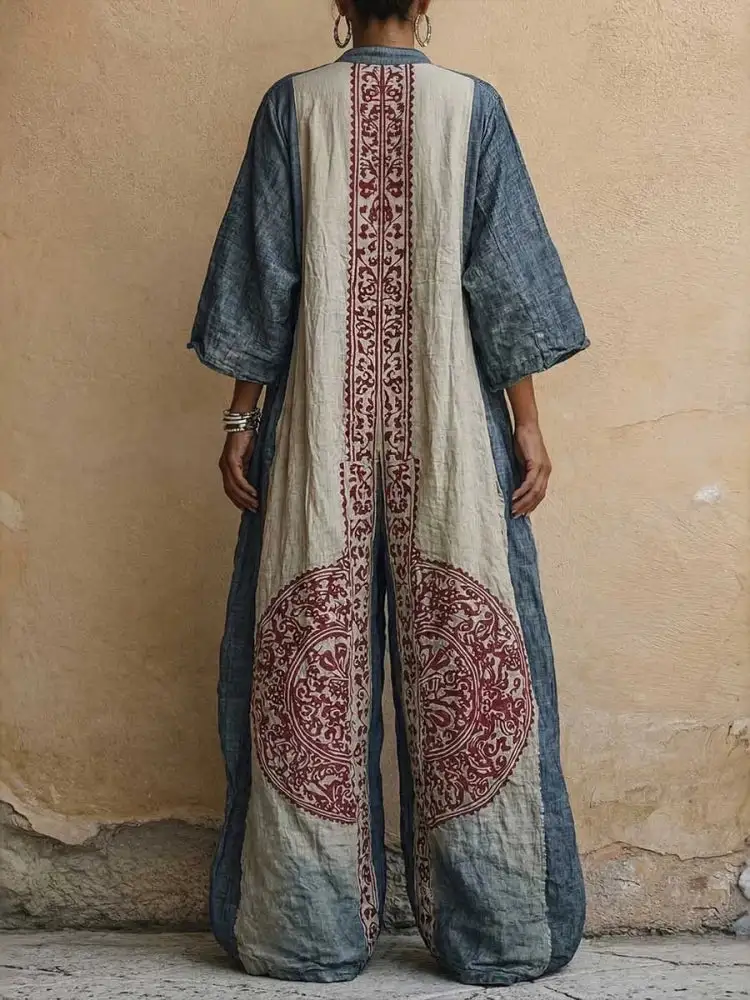 Seraphina™ | Bohemian Artisan Jumpsuit