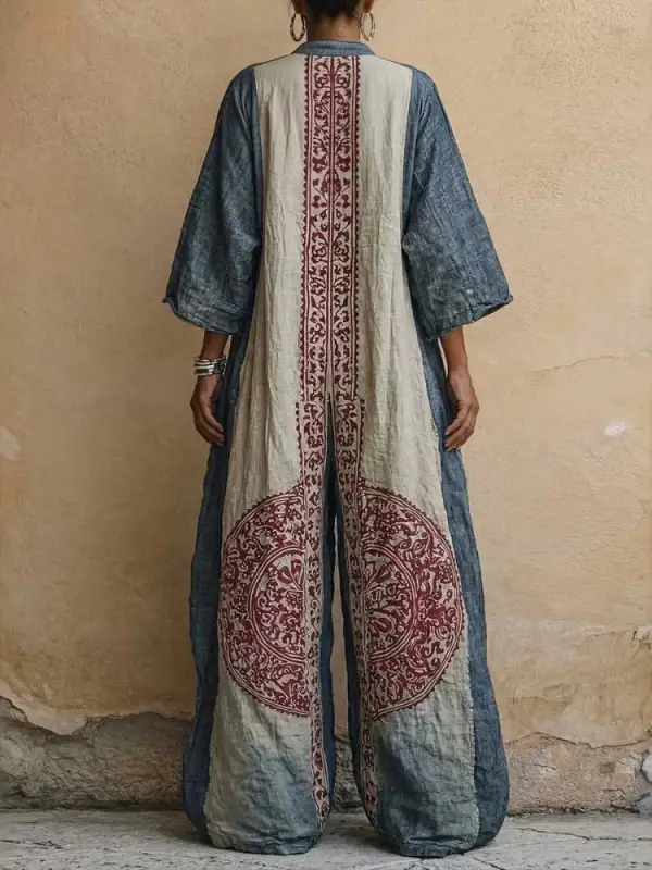Seraphina™ | Bohemian Artisan Jumpsuit