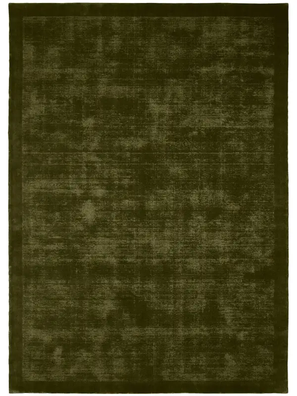 Wool Bordered Vintage Layered Area Rug