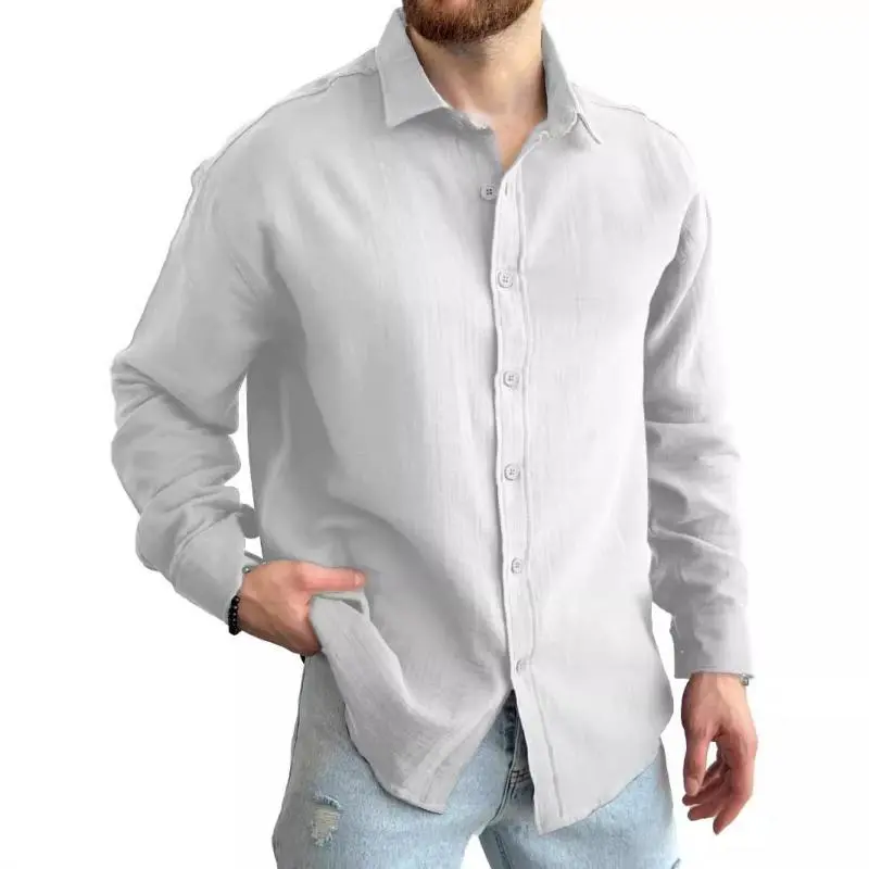 Washed Textured Woven Shirt