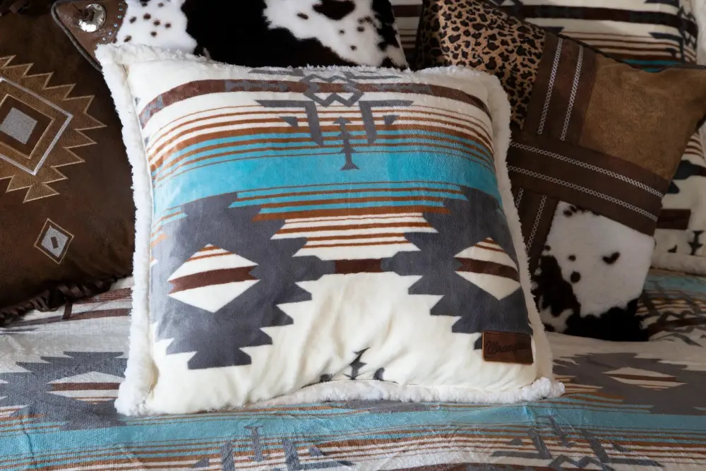 Geometric Sherpa Comforter Set