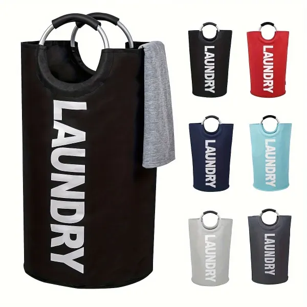 Collapsible Fabric Laundry Bag