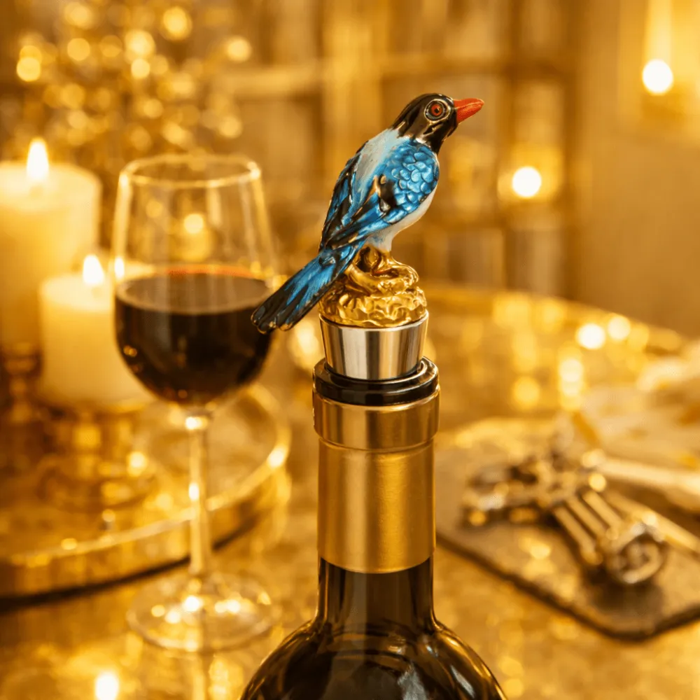 Bird Accent Wine Bottle Stopper