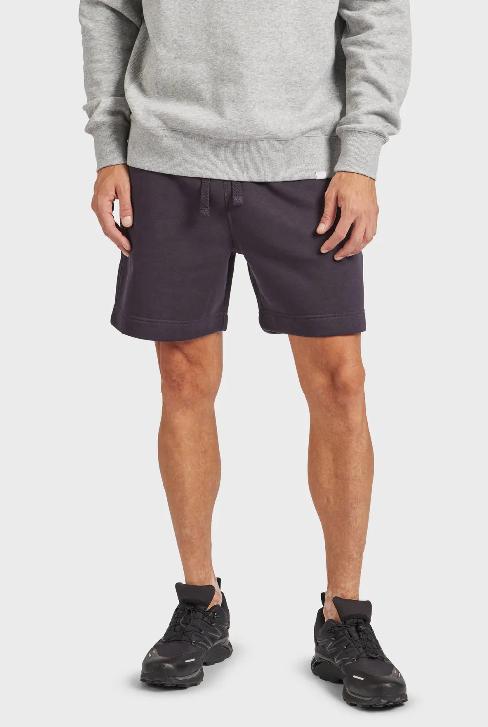 Soft Knit Elastic Waist Casual Lounge Shorts