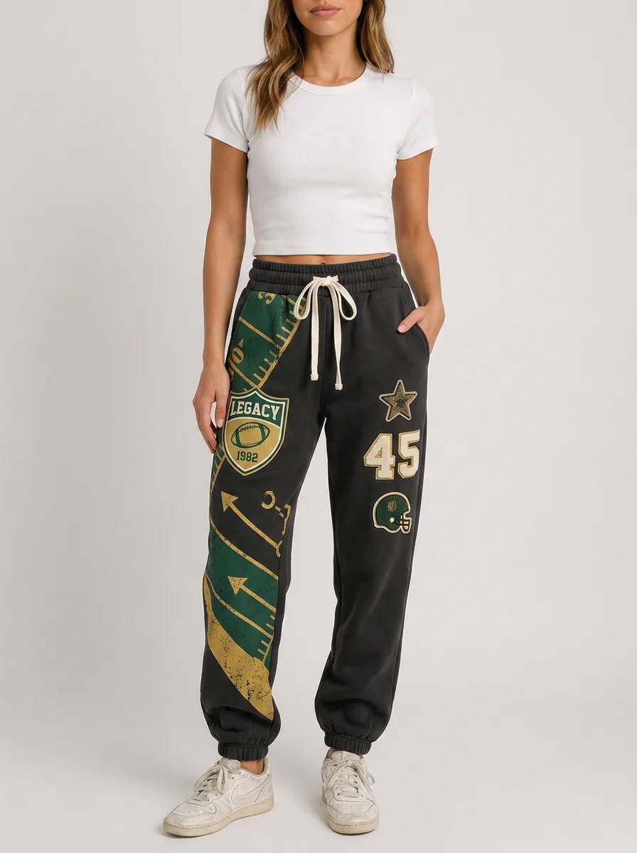 Women's Football Legacy 45 Helmet Printed Joggers