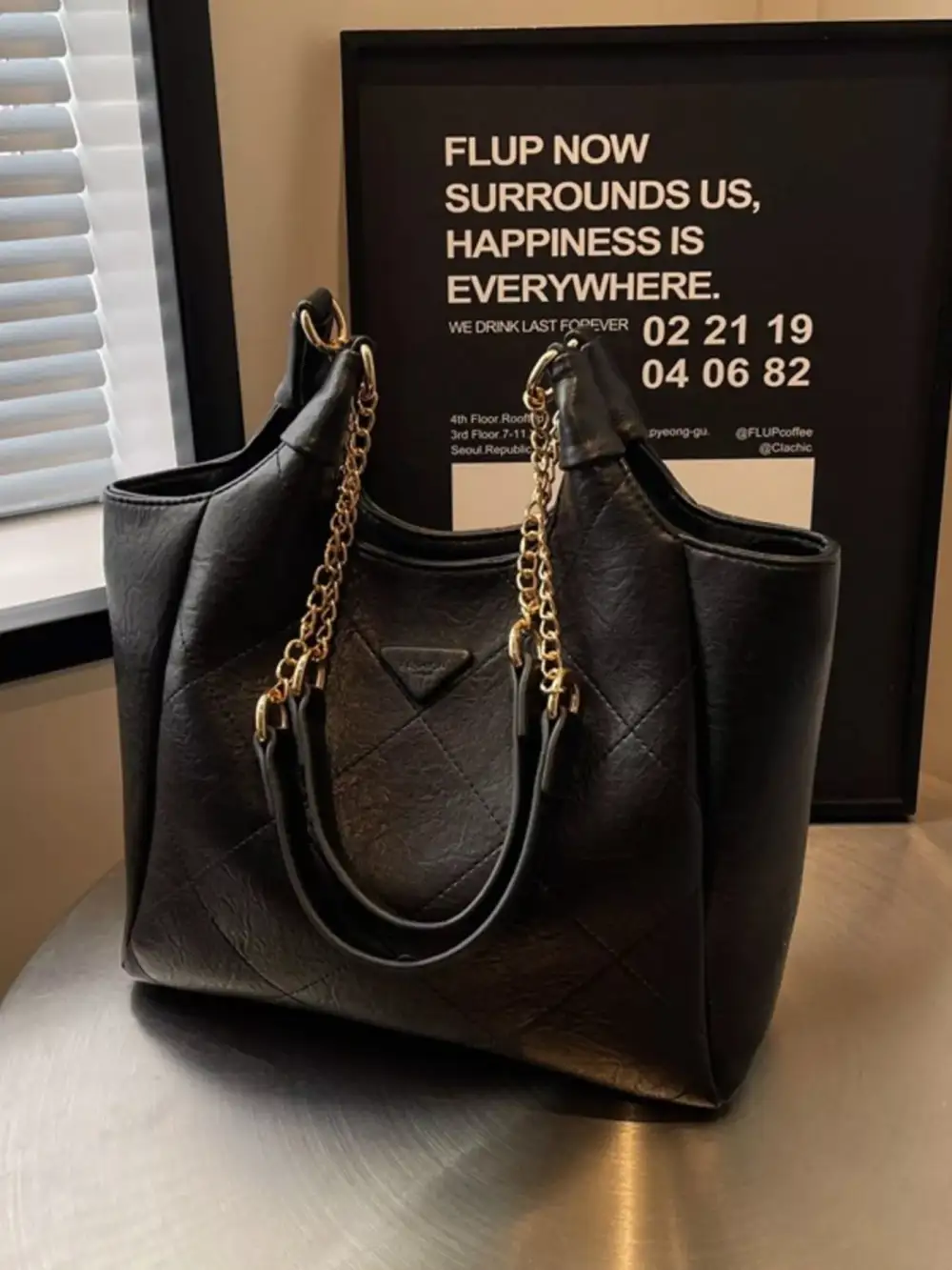 Minimal Feature Shoulder Bag