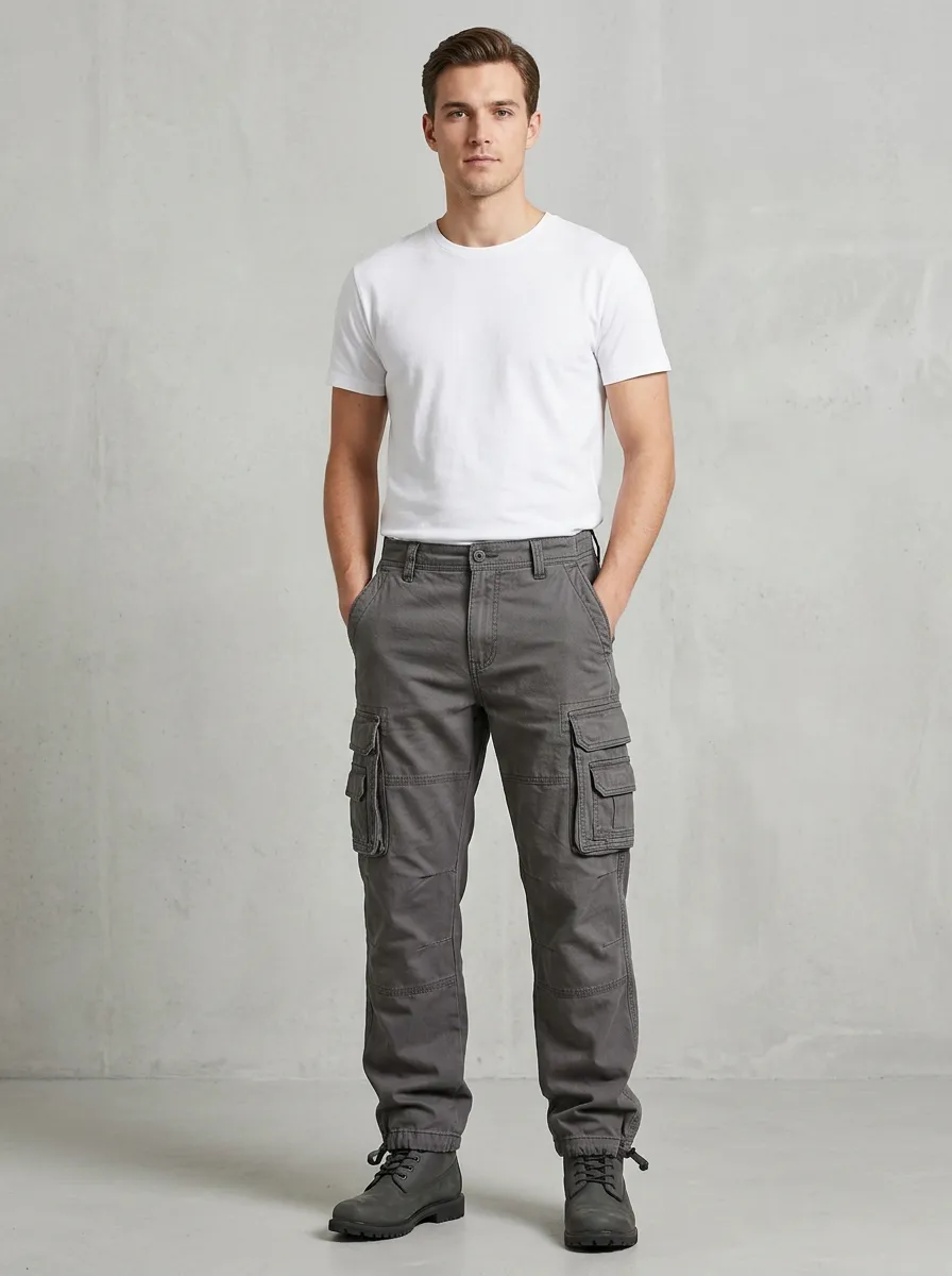 Men's Sleek Balanced Cargo Pants