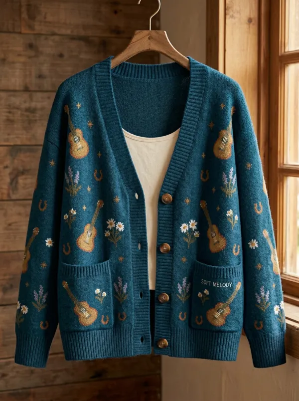 Open-Road Women's Country Music Casual Cardigan