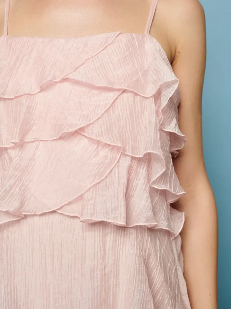 Ruffle Midi Dress