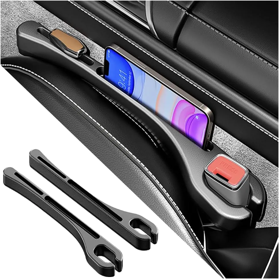Car Seat Gap Organizer With Phone Holder