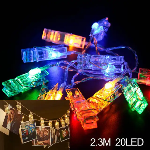 Photo Clip String Lights