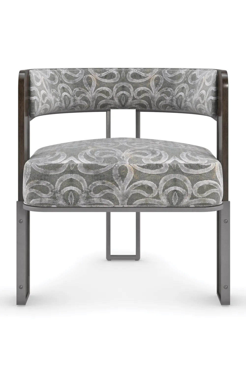 Curved Curved Modern Accent Chair