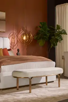 Oval Accent Bench