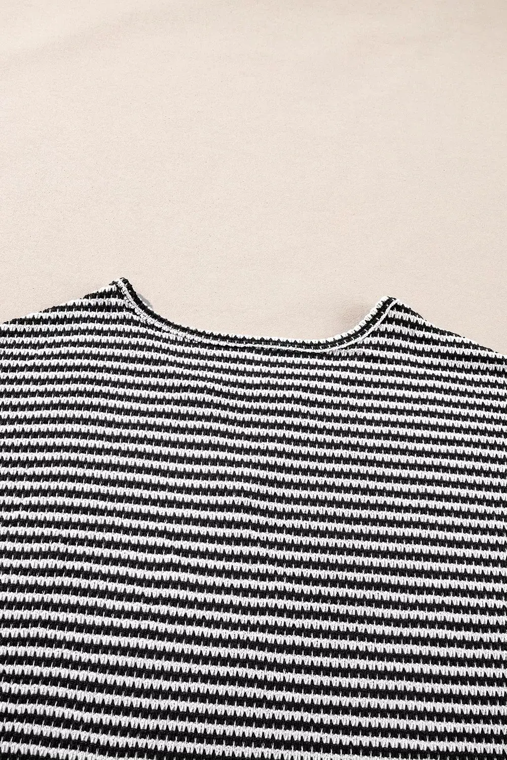 Knit Striped Blouse