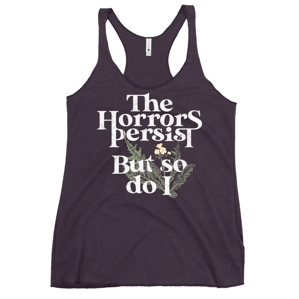 Horrors Persist Racerback Tank