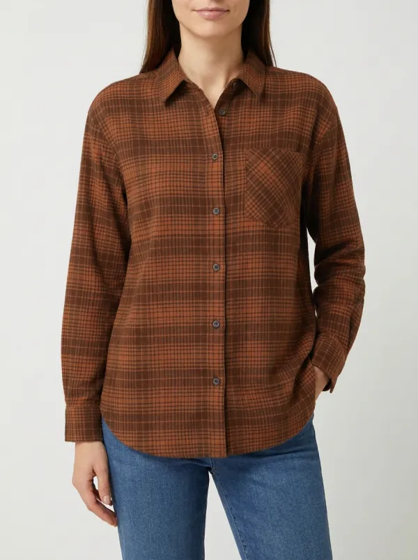 Rustic Plaid Plaid Long-Sleeve Shirt
