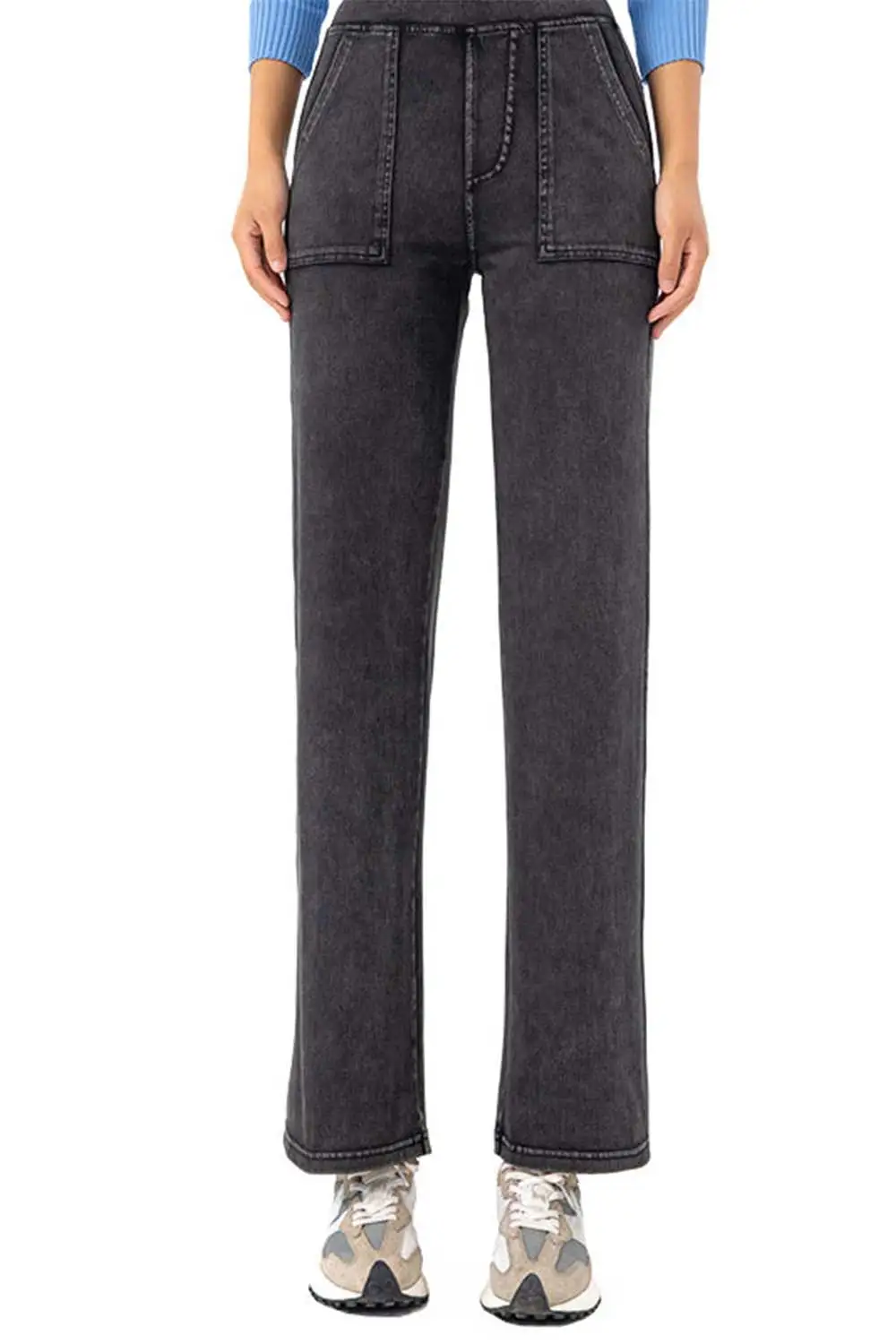 Everyday Pocket Long Denim Jeans