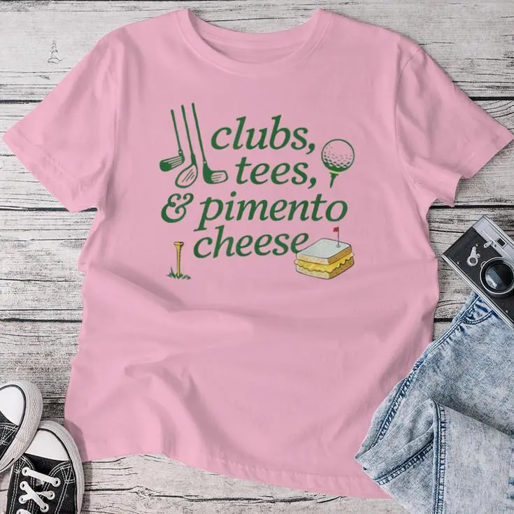 Clubs Pimento Cheese Golf Lover T-shirt