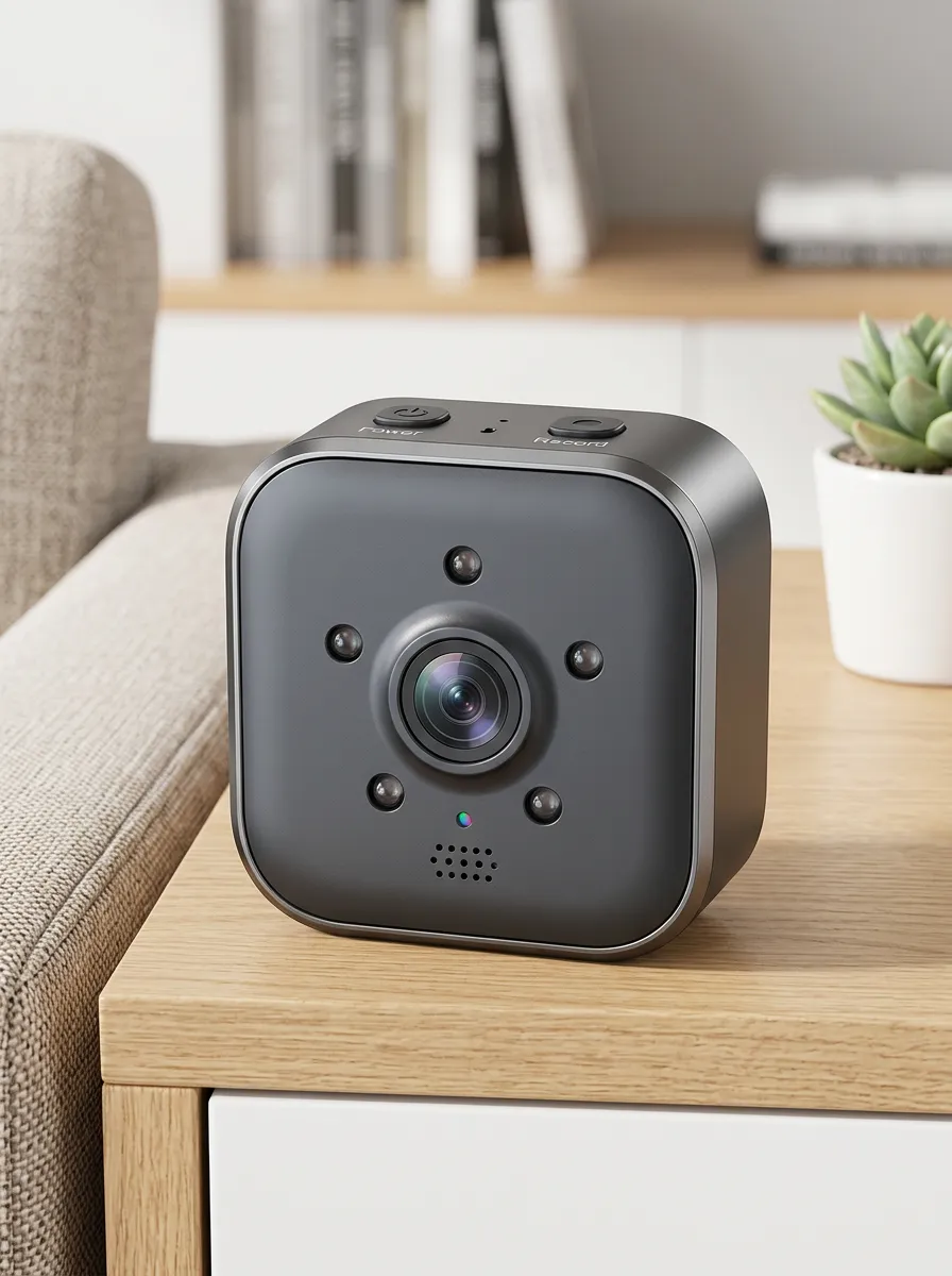 Night Vision Wireless Square Mini Security Camera