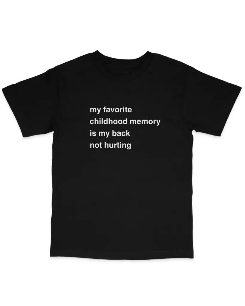 Memory Graphic Cotton Everyday Tee