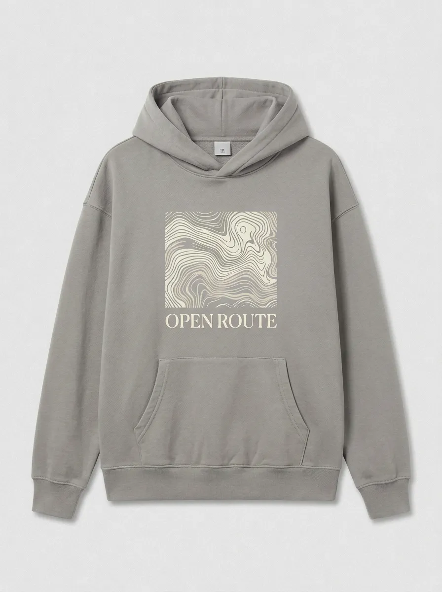 Open Route Topographic Hoodie