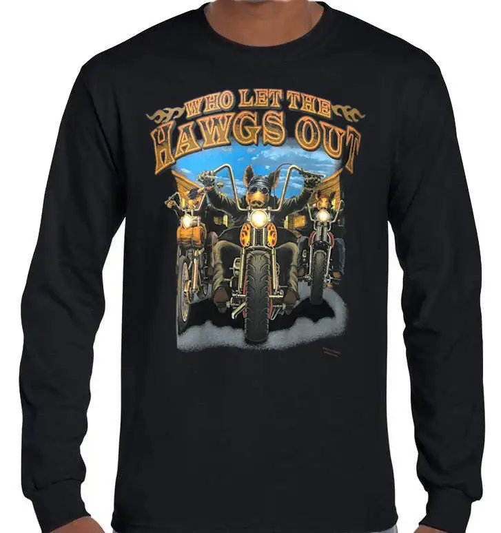 Pig Herd Long-Sleeved Cotton Shirt