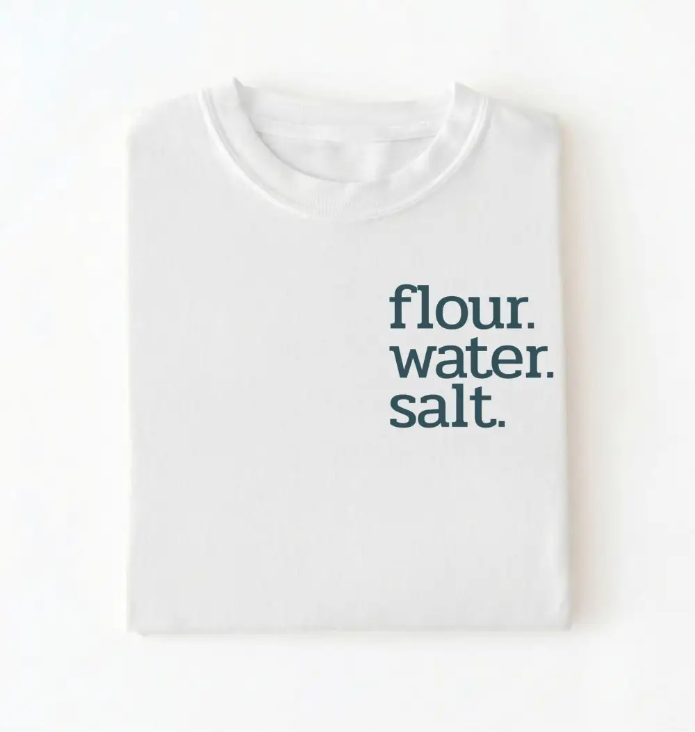 Flour Water Salt Everyday Graphic Cotton Tee