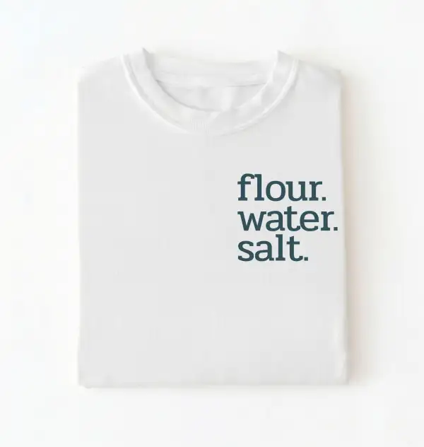 Flour Water Salt Everyday Graphic Cotton Tee