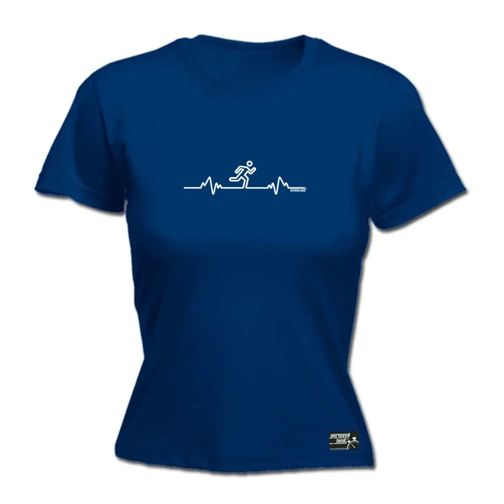 Running Pulse Graphic Fitted Tee