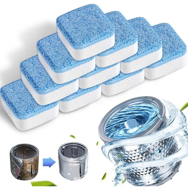 (Pack of 12) Washing Machine Deep Cleaner Tablets