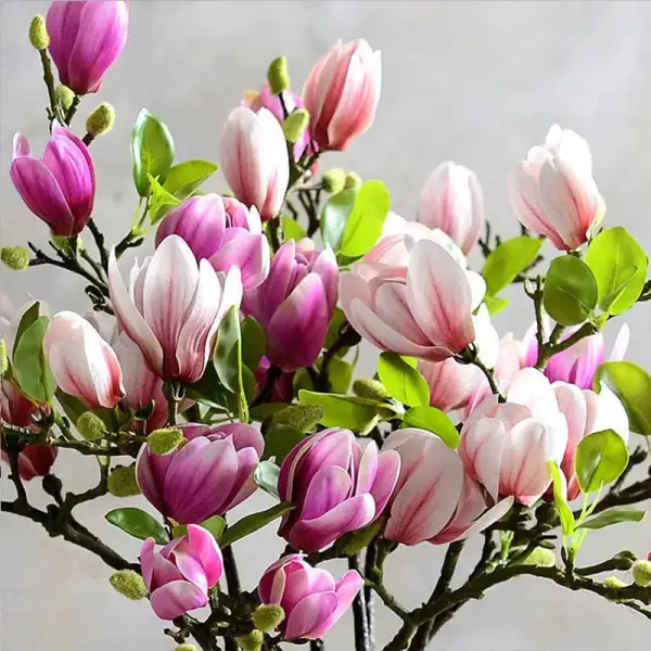 Modern Floral Artificial Decorative Botanical Accent