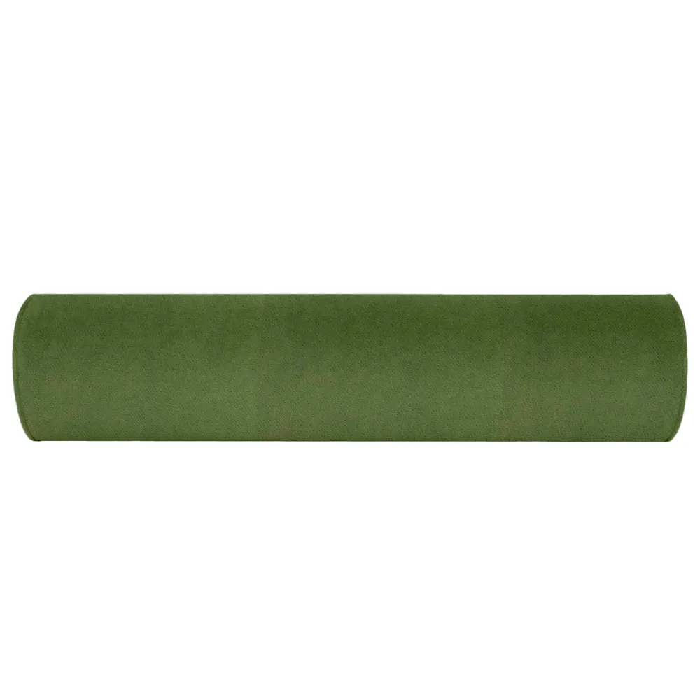 Streamlined Velvet Self-Welt Bolster Pillow
