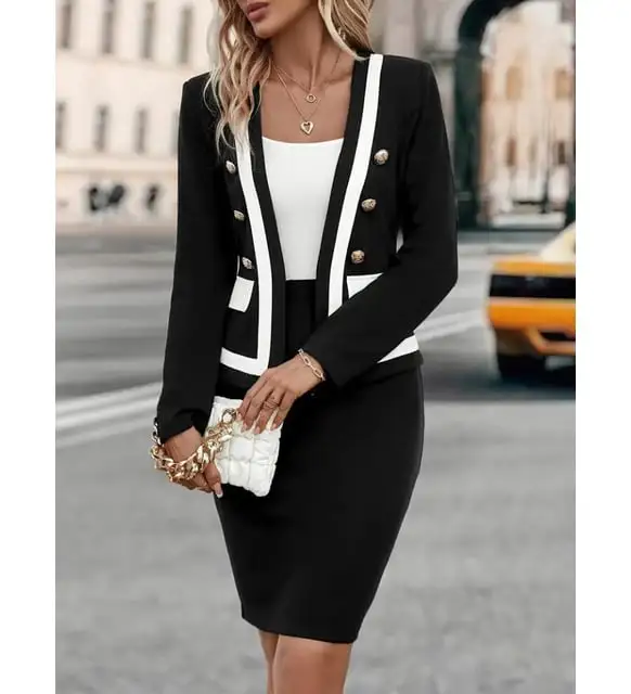 Denim Tailored Blazer