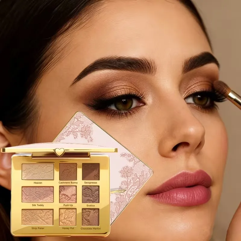 Warm Tone Brown Eyeshadow Palette