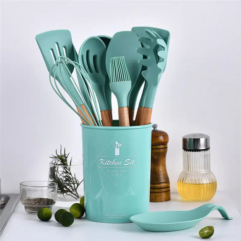 Wooden Metal Tiffany-Style Kitchen Storage Organizer