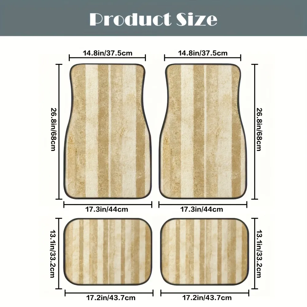 Stripe Car Floor Mats