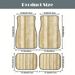 Stripe Car Floor Mats