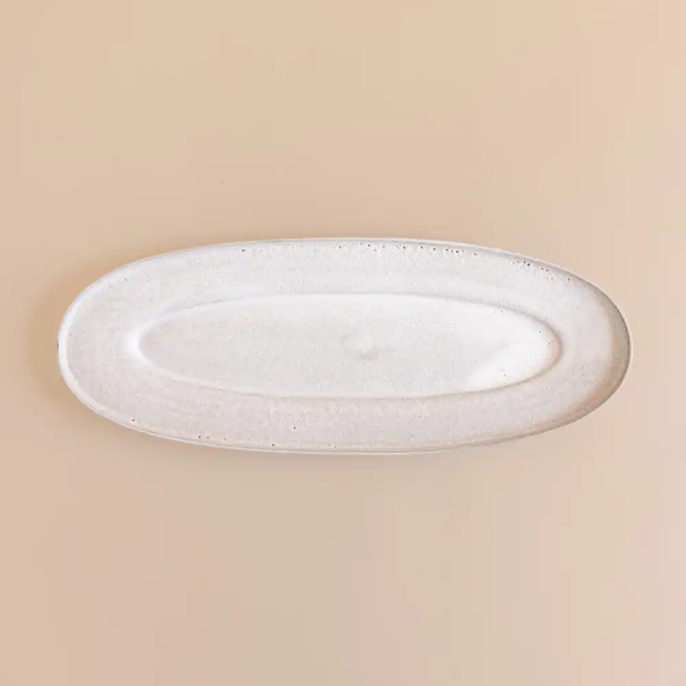 Elongated Baguette Serving Plate