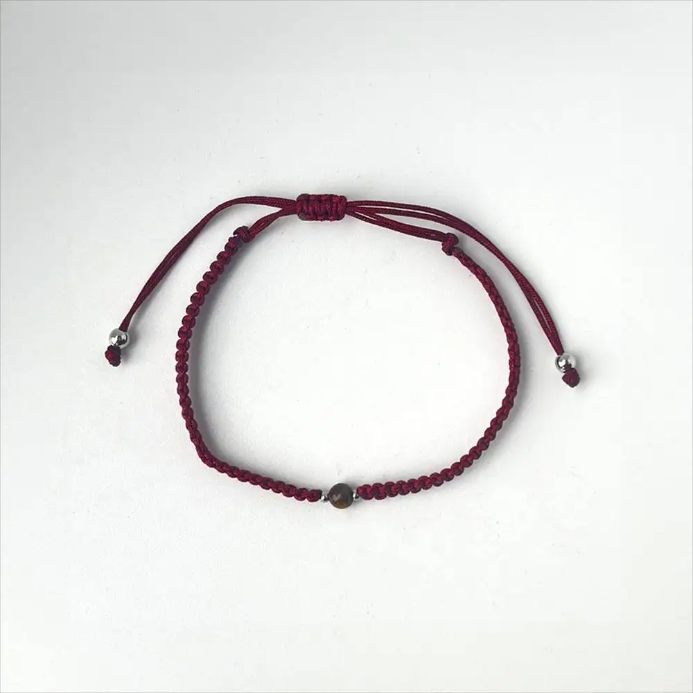 Braided Rope Braided Tiger-Eye Bracelet