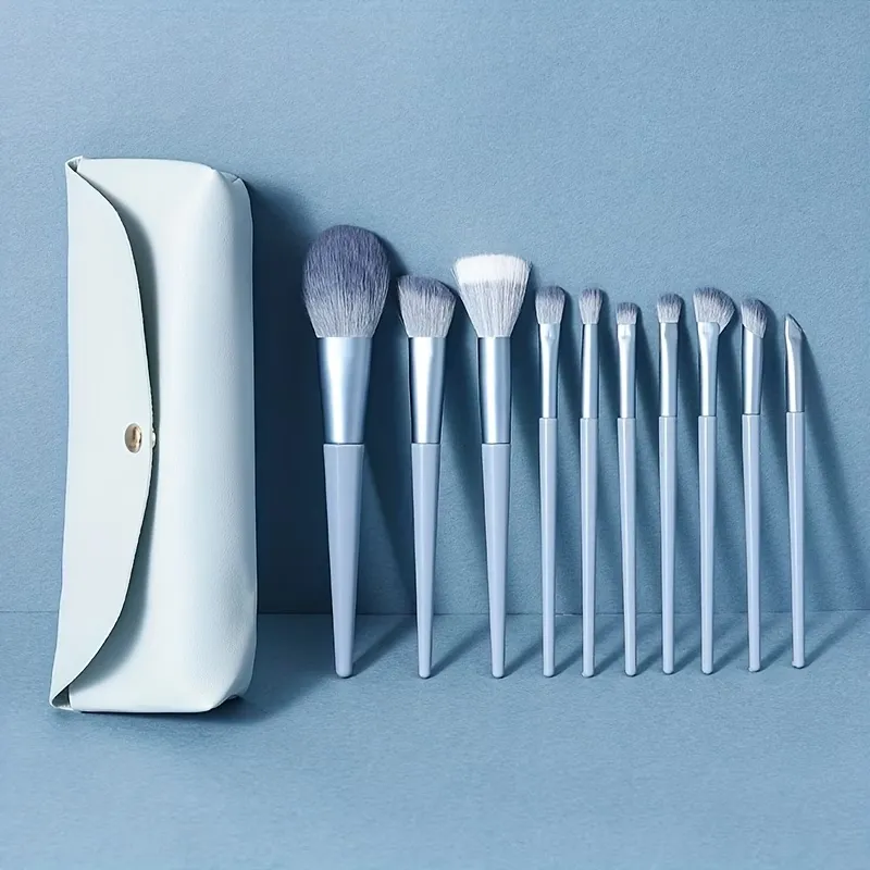 10-Piece Makeup Brush Set