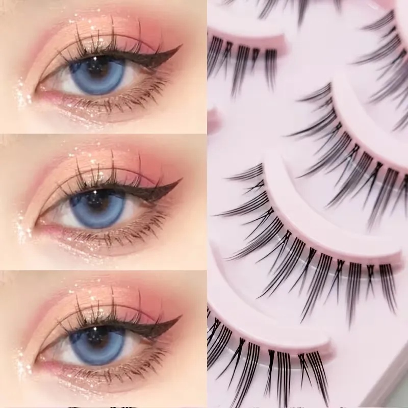 Natural Look Fluffy False Lashes