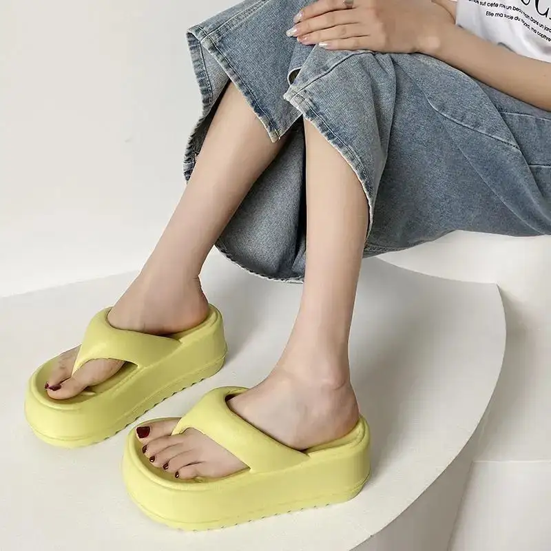 Laid Back Platform House Slippers