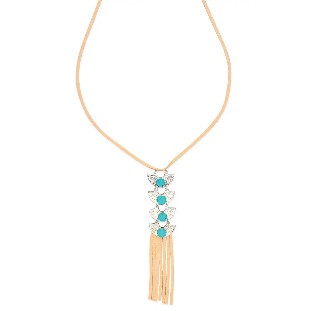 Contemporary Moon Necklace